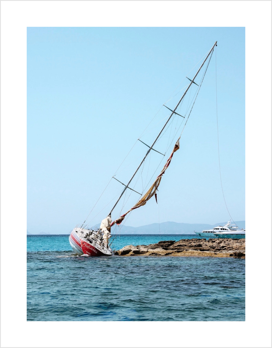 Helisara VI Shipwreck – Abandoned Yacht in Formentera